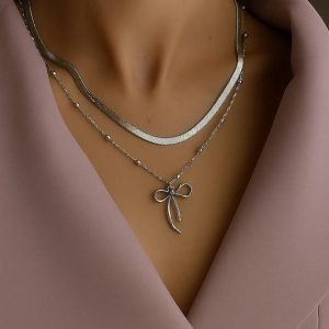 گردنبند دولاین پاپیون